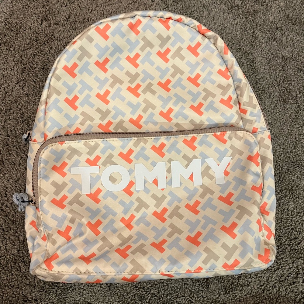 Tommy Hilfiger Multicolor Geometric Backpack - Picture 4 of 6